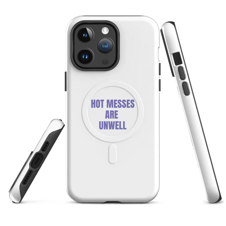 Unwell Hot Messes iPhone® Tough Case product image (4)