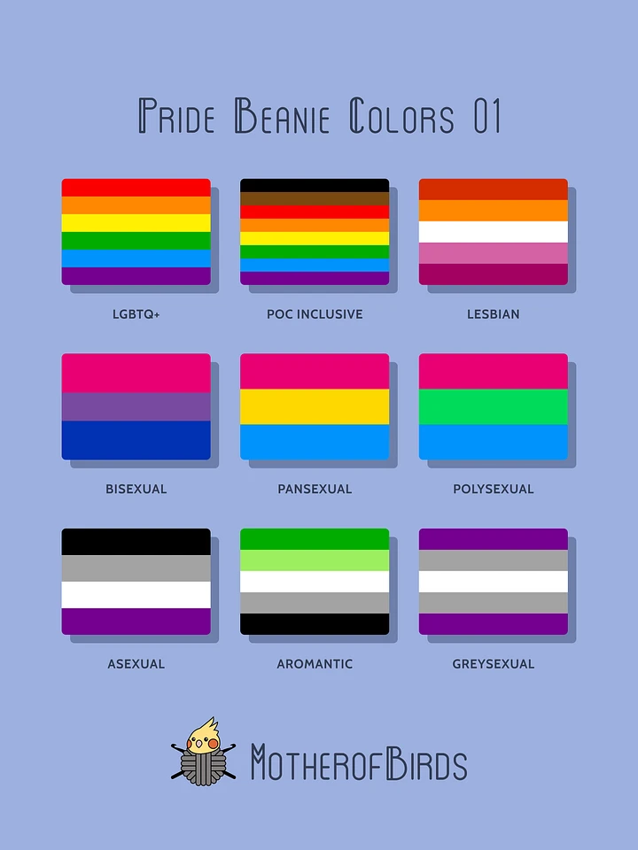 LGBTQIA+ Pride Beanies product image (1)