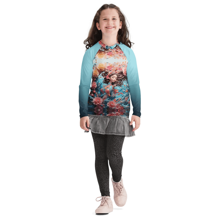 Girl rash guard phantasy sea product image (6)