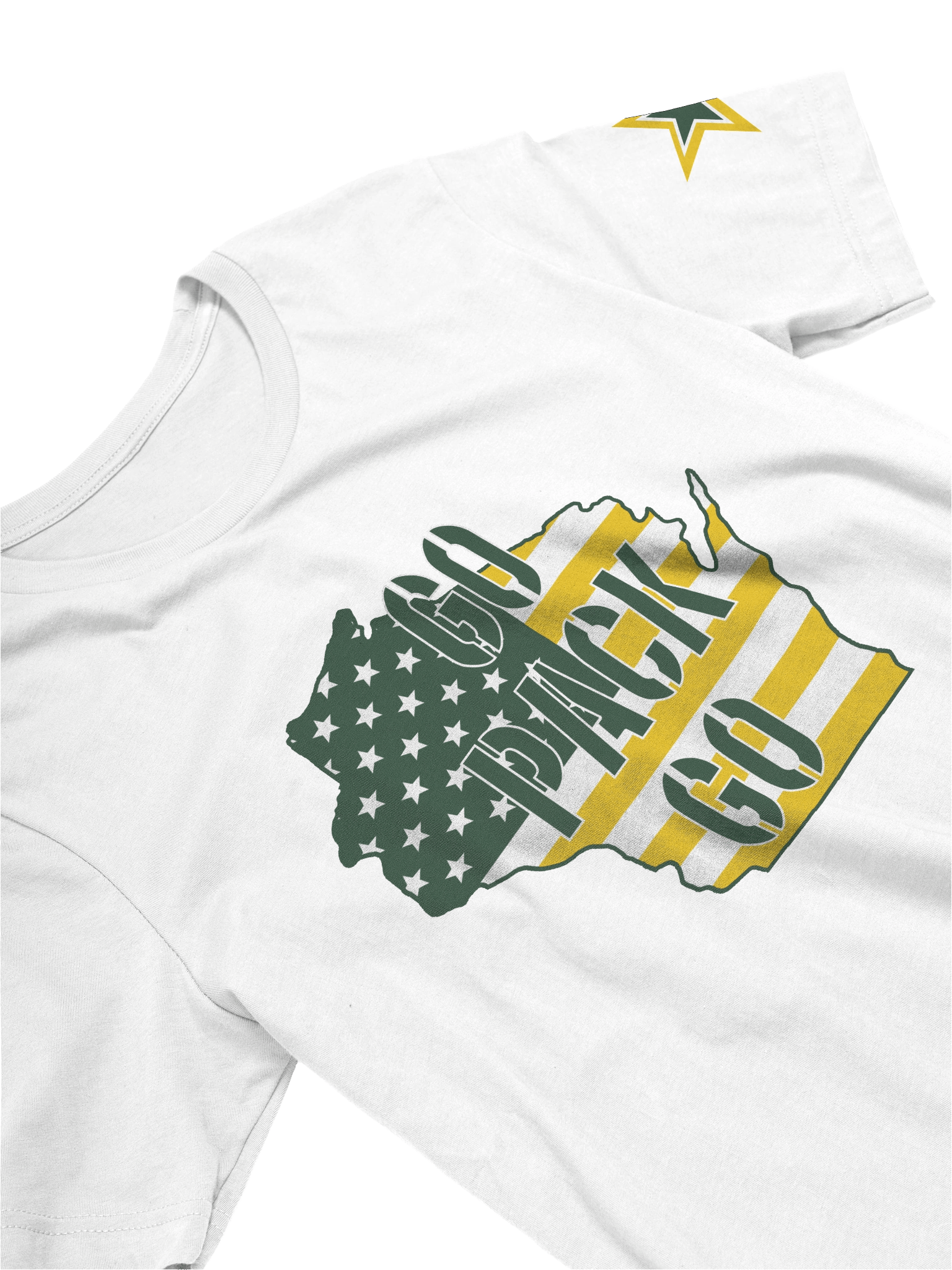 Green Bay Stars and Stripes T-Shirt product image (3)
