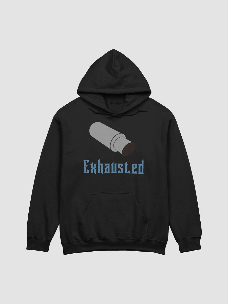 Exhausted (Muffler hoodie) product image (1)