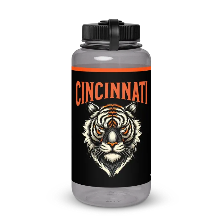 "Cincinnati Tiger Pride" 32 oz Water Bottle | NFL Home Locker product image (1)