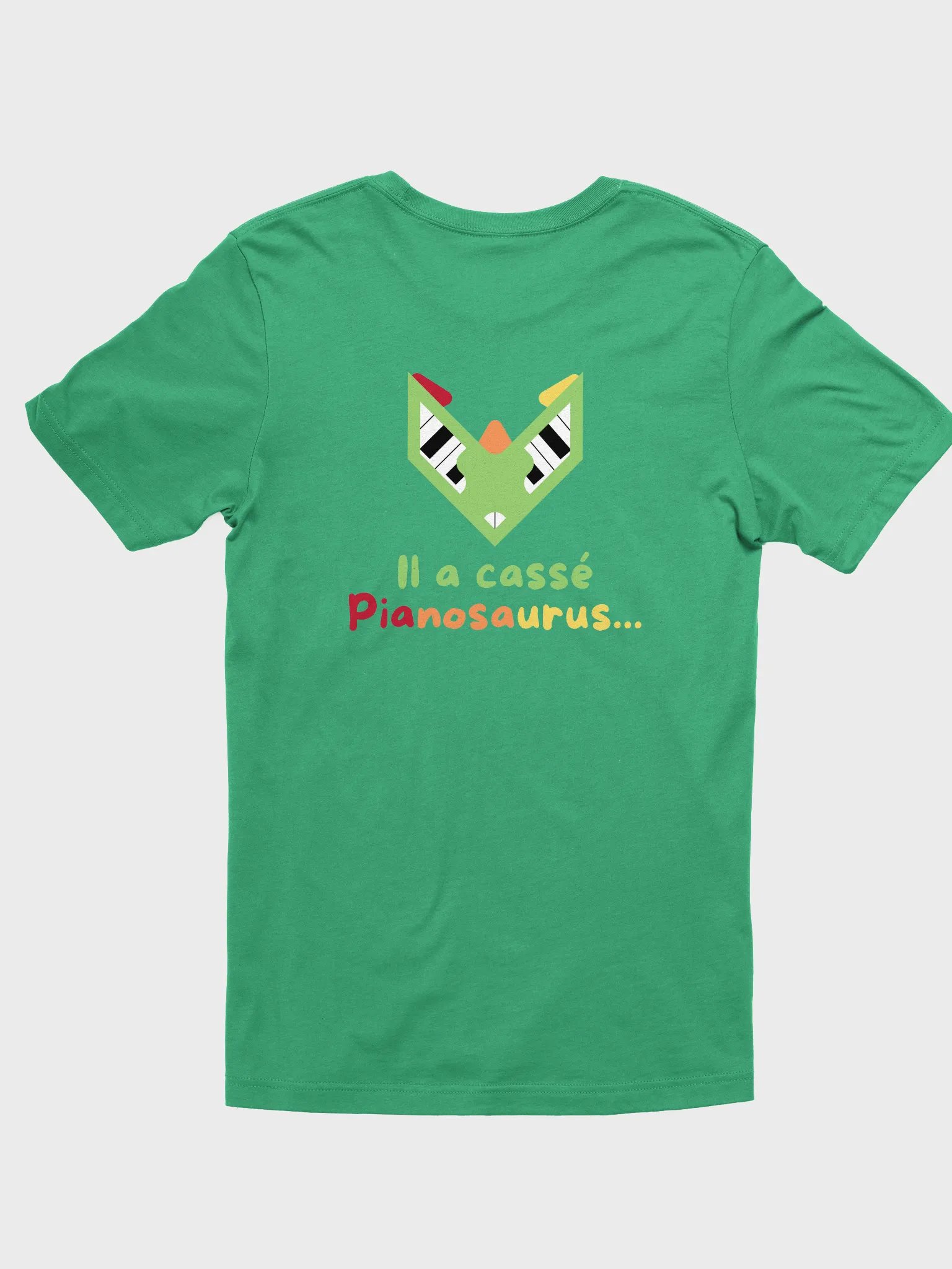 Le VrouX T-Shirt "Il a cassé Pianosaurus..." product image (8)