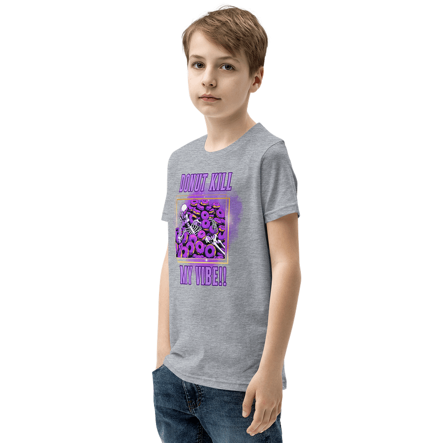 Donut Kill My Vibe!! Youth T-Shirt product image (50)