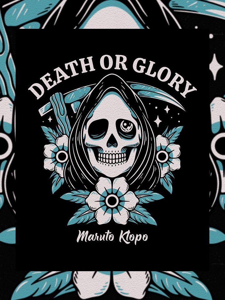 death or glory - grim reaper skull product image (2)