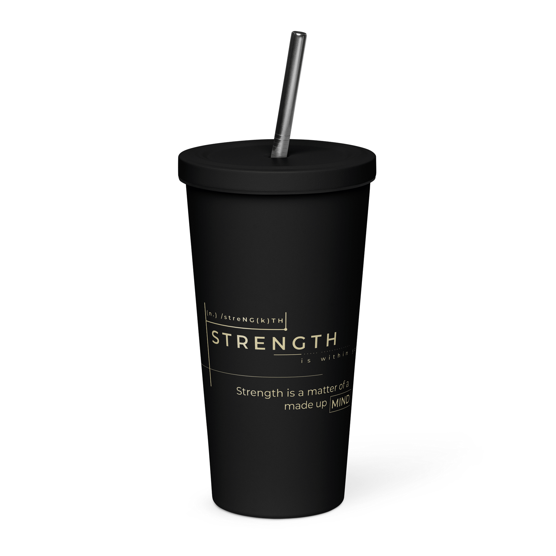 Strength Defined Insulated Tumbler product image (1)