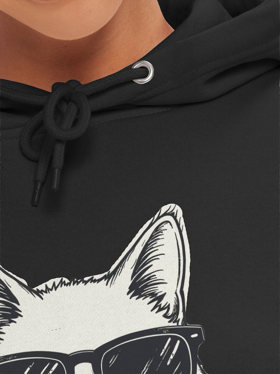 Cool Cat Sunglasses Pullover Hoodie product image (41)