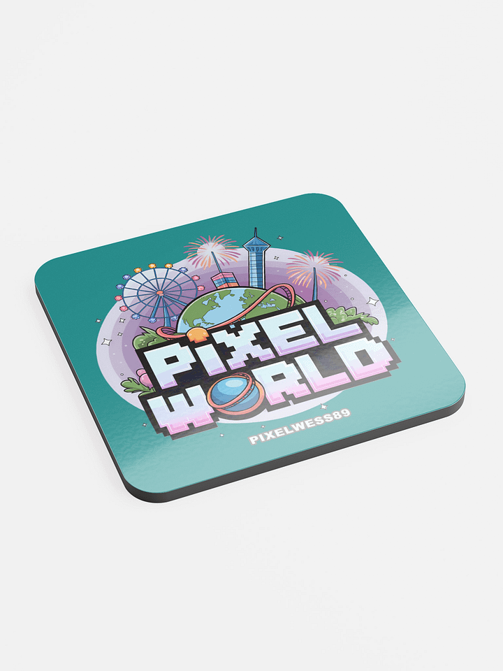 Pixel World - Coaster product image (2)