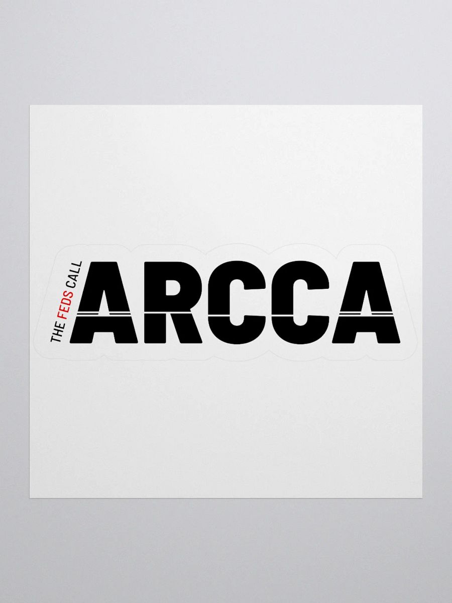 The Feds call ARCCA (sticker) product image (2)