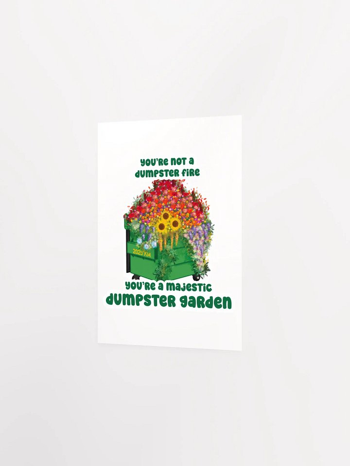 Dumpster Garden Print product image (9)