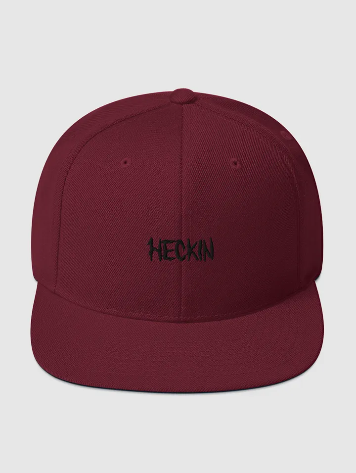 Snapback Hat (Black Heckin) product image (2)