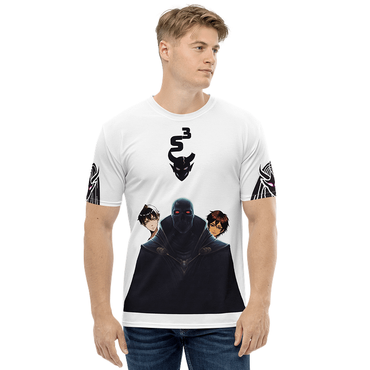S³ Stripped // All White Staff Shirt product image (2)