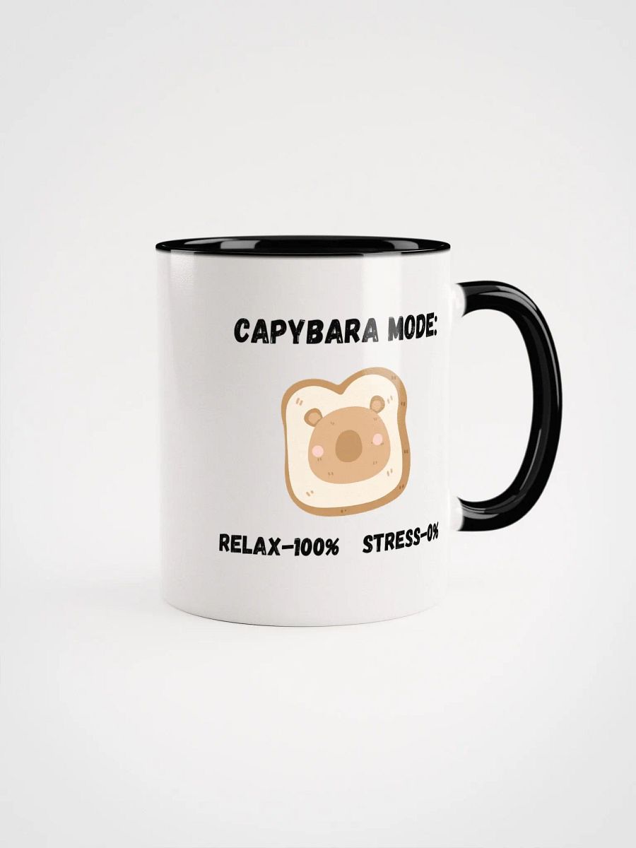 A cute and funny capibara mug for capybara lovers. product image (3)
