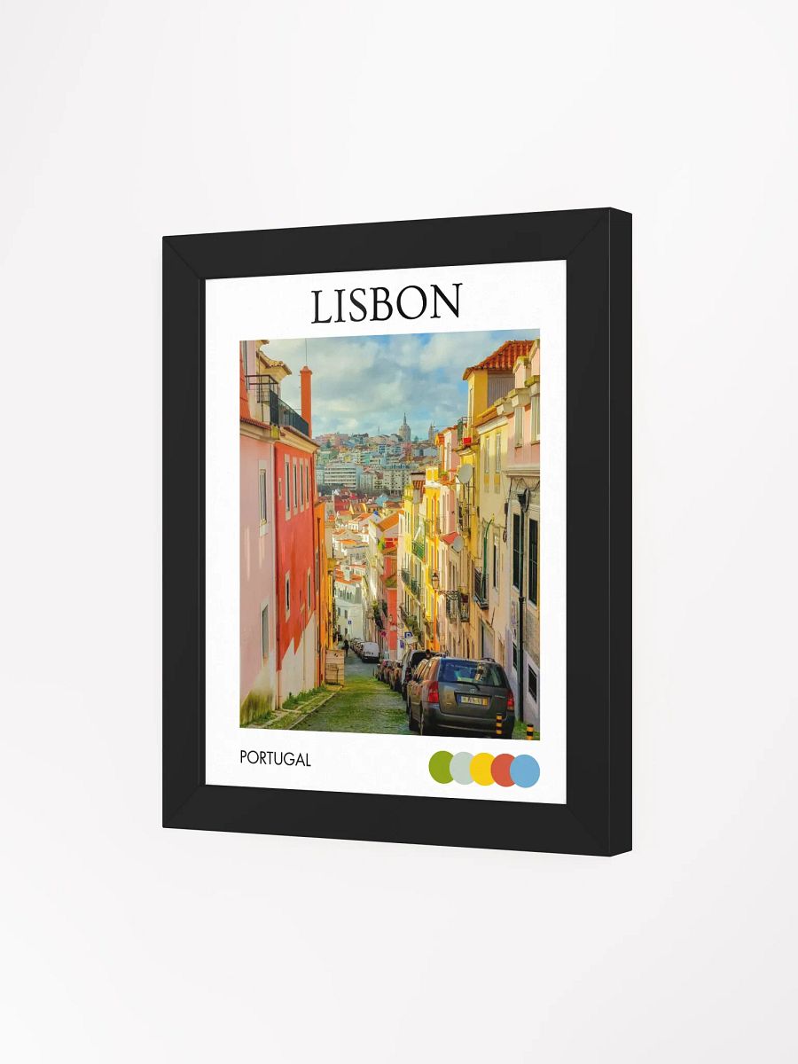 Streets of Lisbon I - Colour - Framed product image (3)