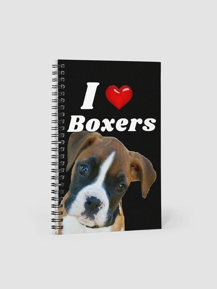 I Heart Boxers Notebook product image (1)