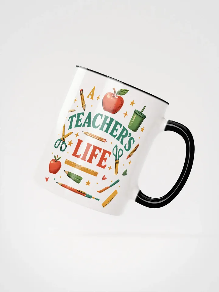 A Teacher’s Life Mug – Funny Vintage Mug for Educators product image (24)