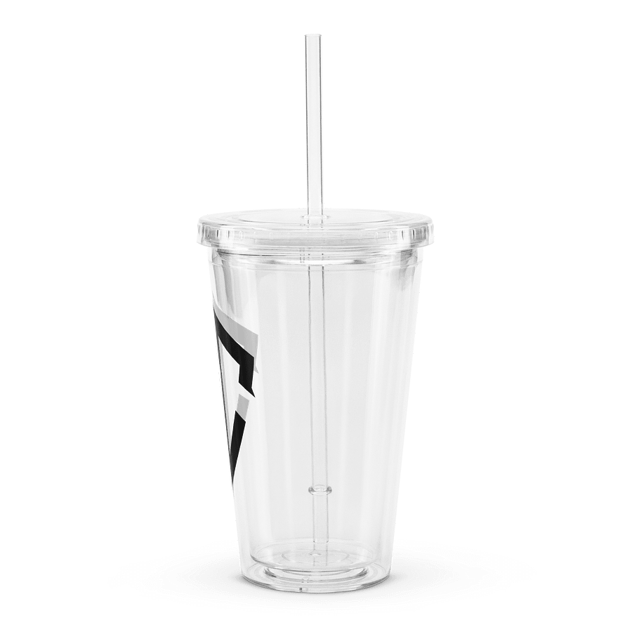 Double Wall Plastic Tumble - Clear product image (4)