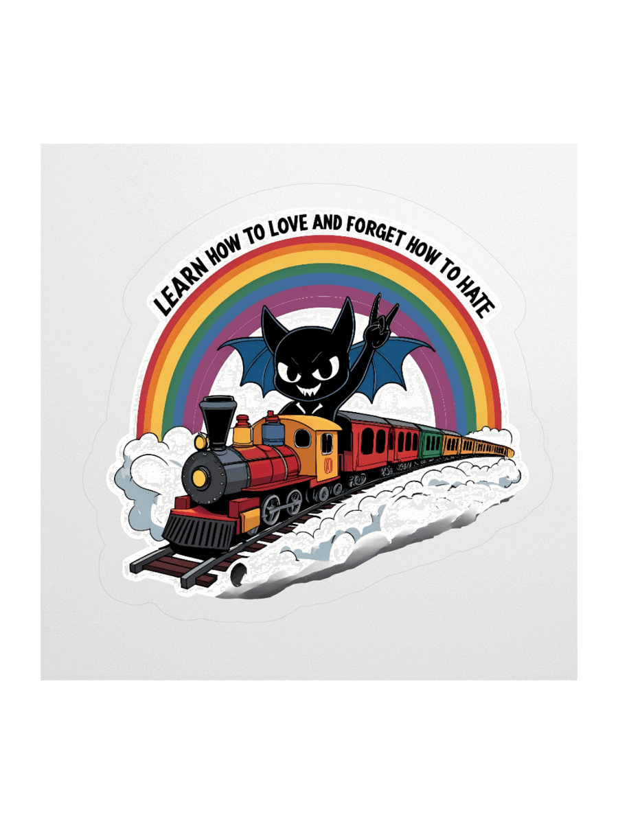 Bat Crazy Train Sticker product image (1)