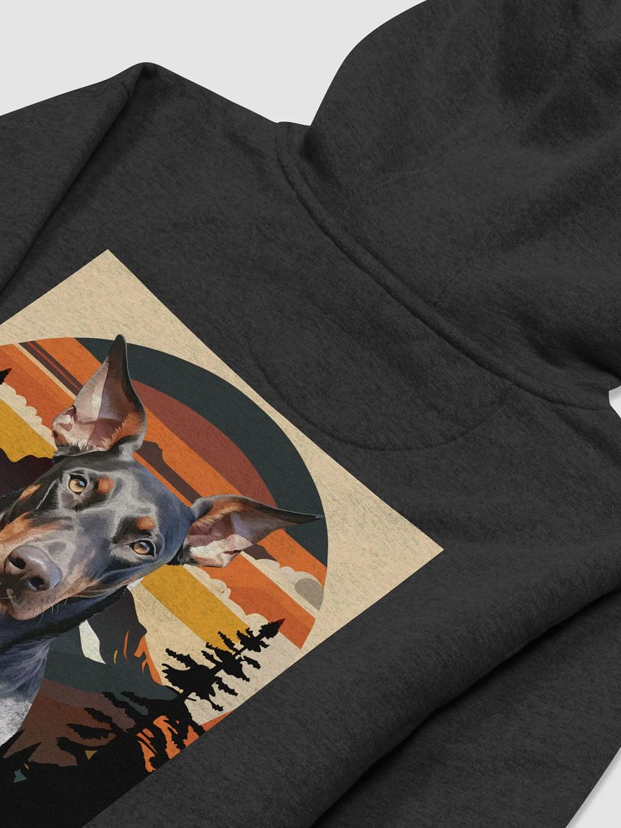 Keep Pushing Ahead Doberman Unisex Premium Hoodie by Cotton Heritage product image (3)
