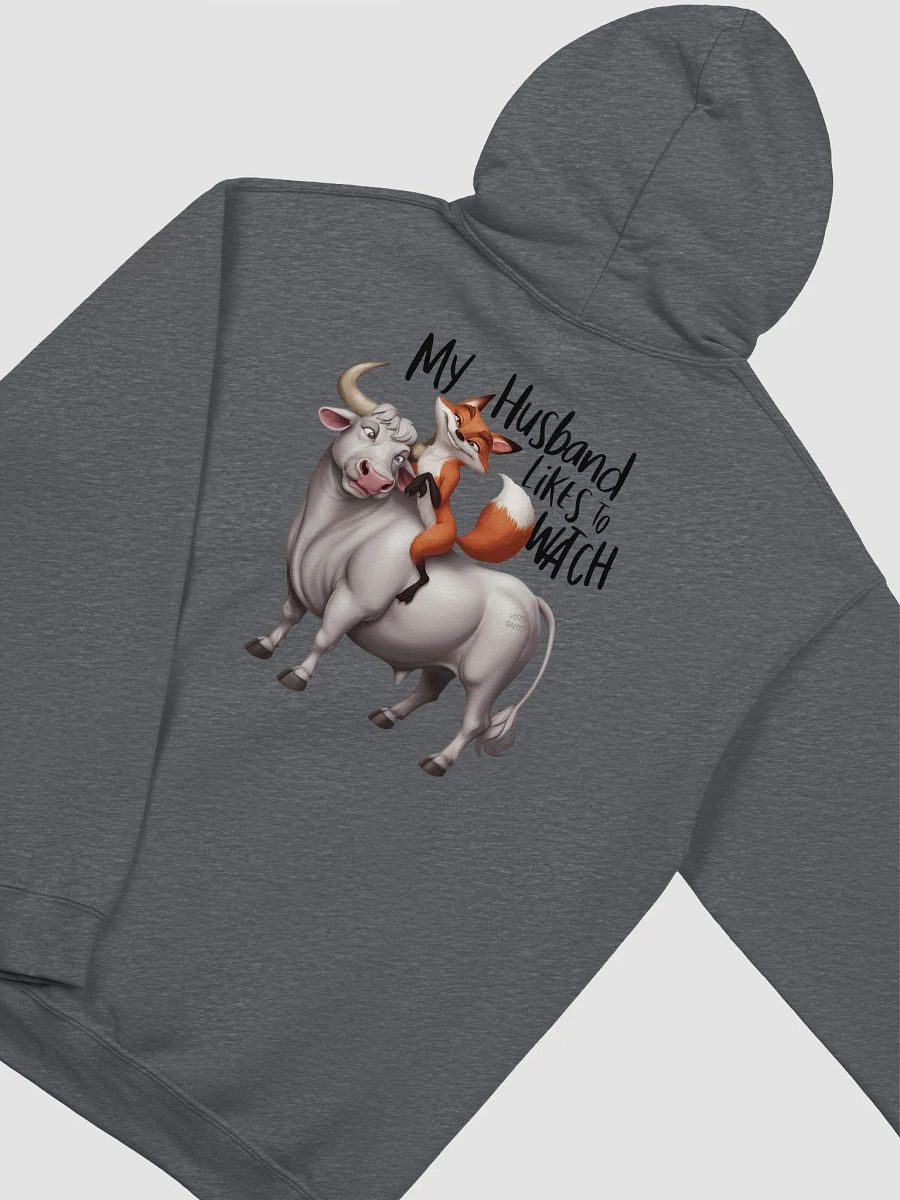 Vixen on a bull husband likes to watch fun hoodie product image (36)