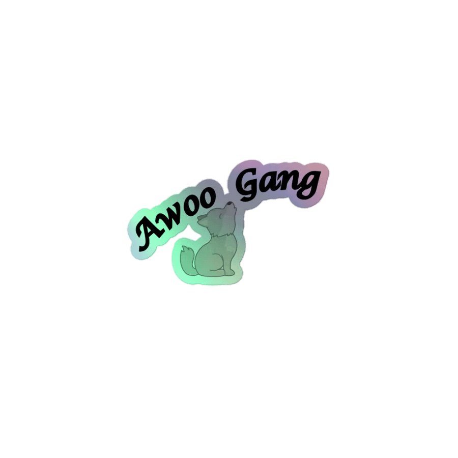 Awoo Gang Holo Sticker product image (1)