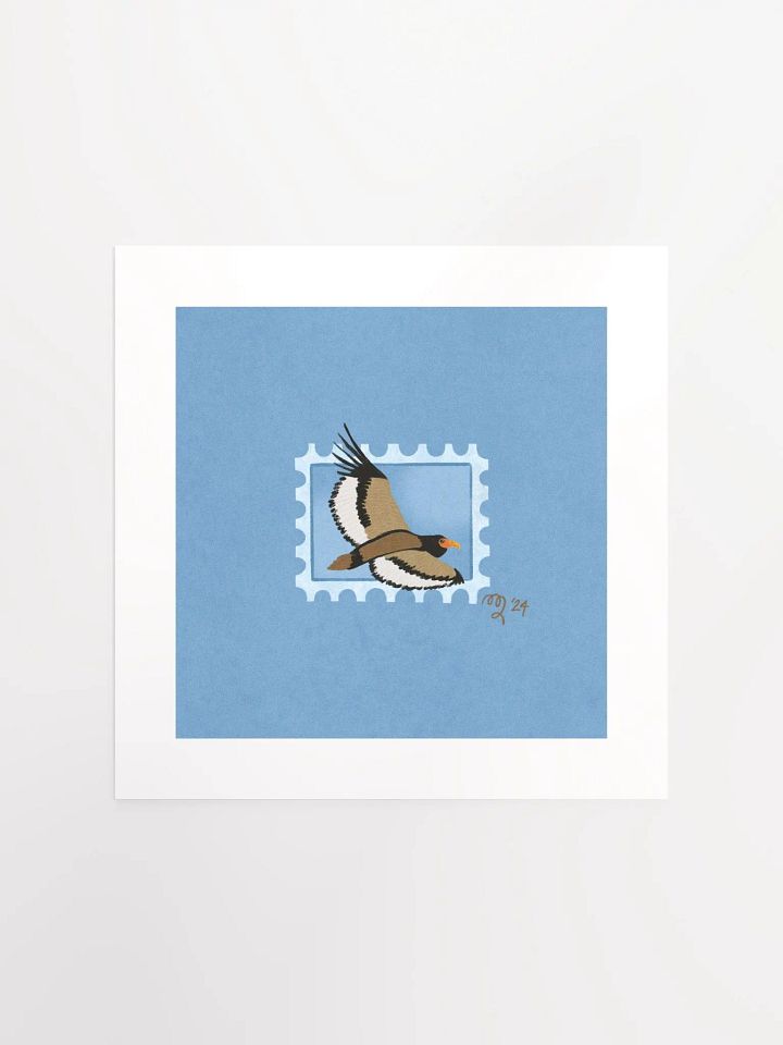 Bateleur Stamp Print – Birbfest 2024 product image (2)