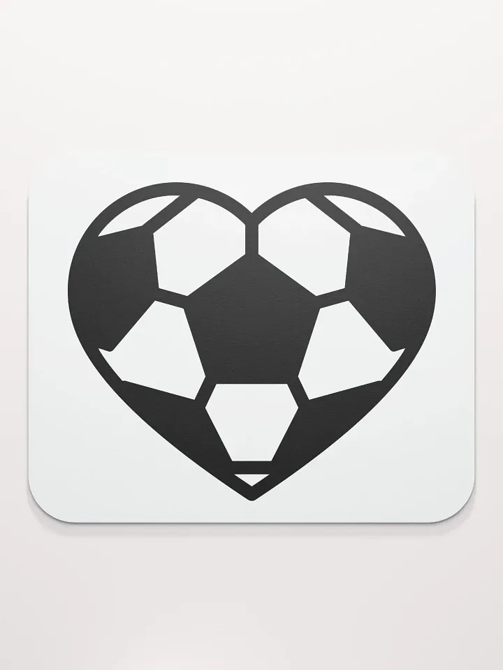 Soccer Love Mouse Pad product image (2)