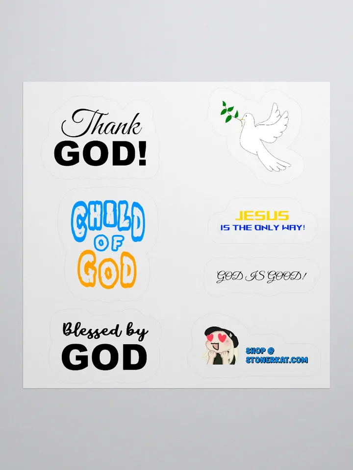 Child of God Kiss Cut Stickers product image (3)