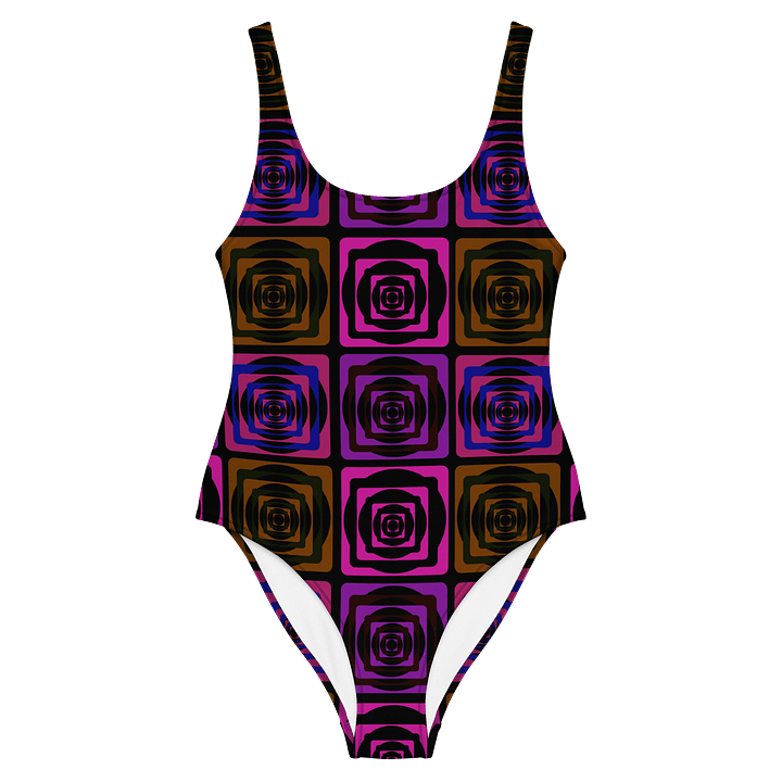 Geometric Layers All-Over Swimsuit product image (2)