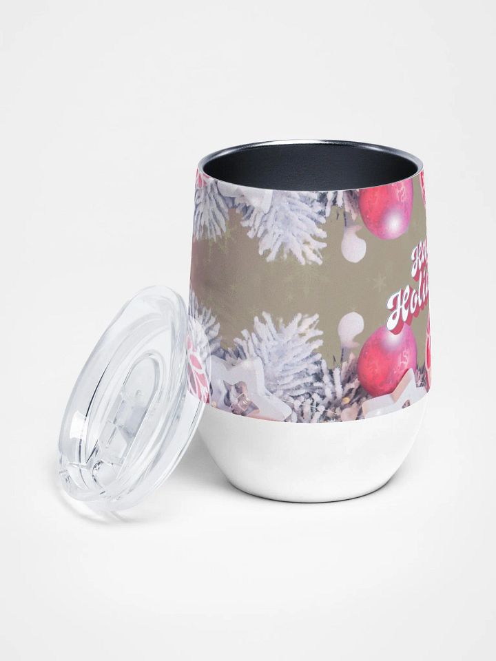 Festive Holiday Happy Holidays Tumbler moms dads friends colleagues product image (2)