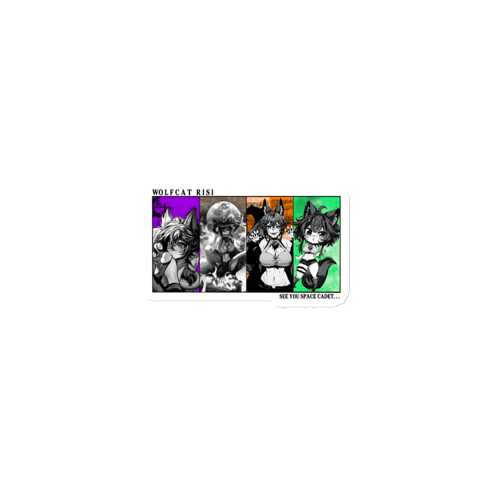 WolfcatRisi Space Cadet Magnet product image (1)