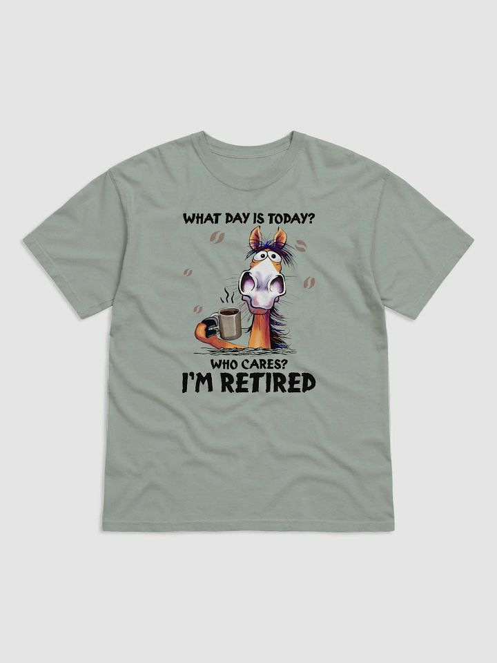 Retired Horse- Comfort colours T-shirt product image (5)