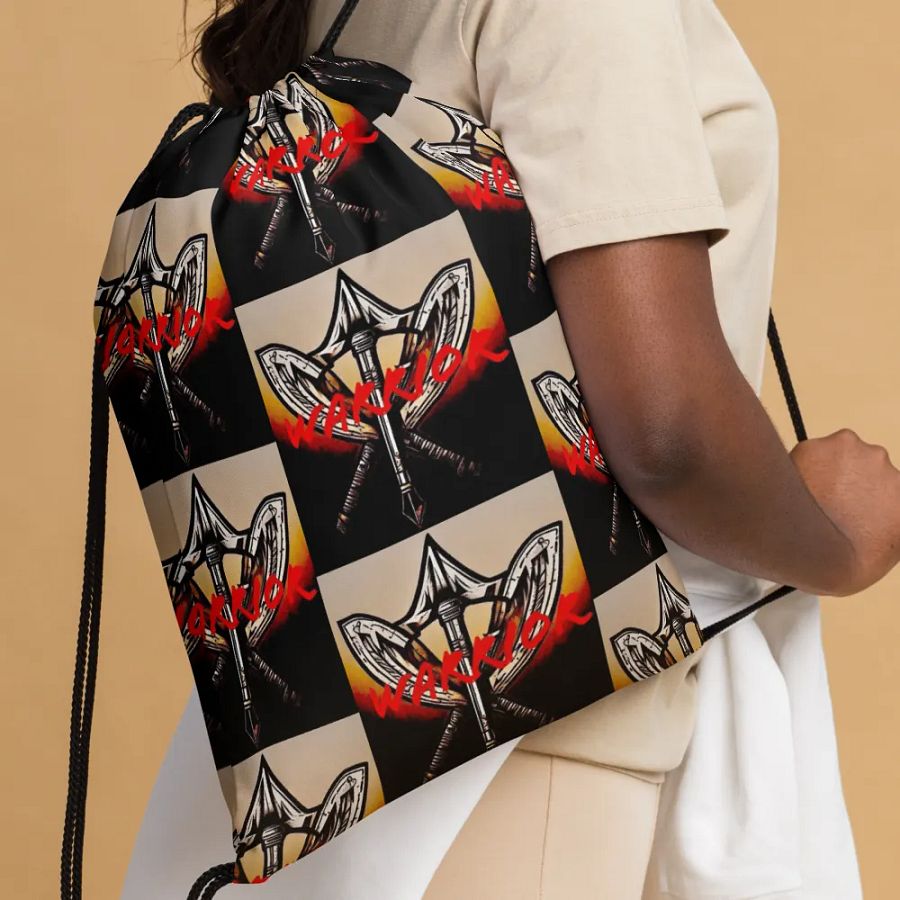 Warrior Spirit Drawstring Bag product image (4)