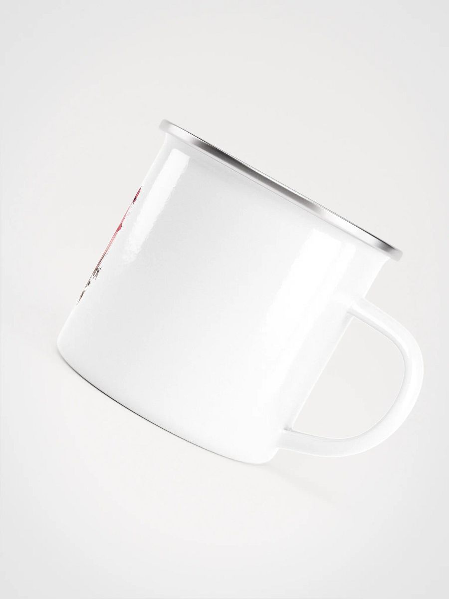 Feline Floral Enamel Mug product image (5)