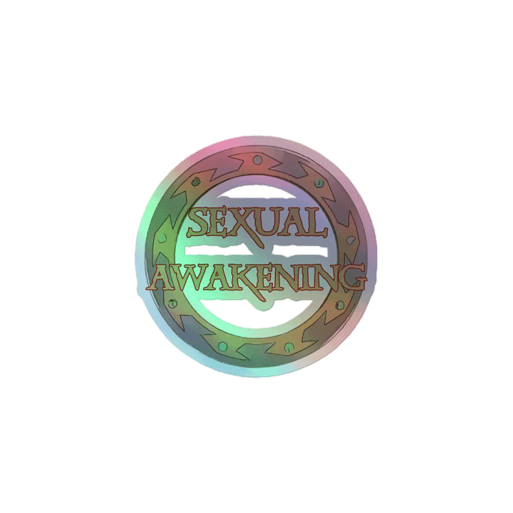 Sexual Awakening Holographic sticker product image (2)