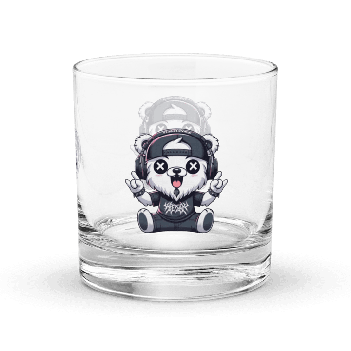 Psixkotic Bear Rocks Glass product image (1)