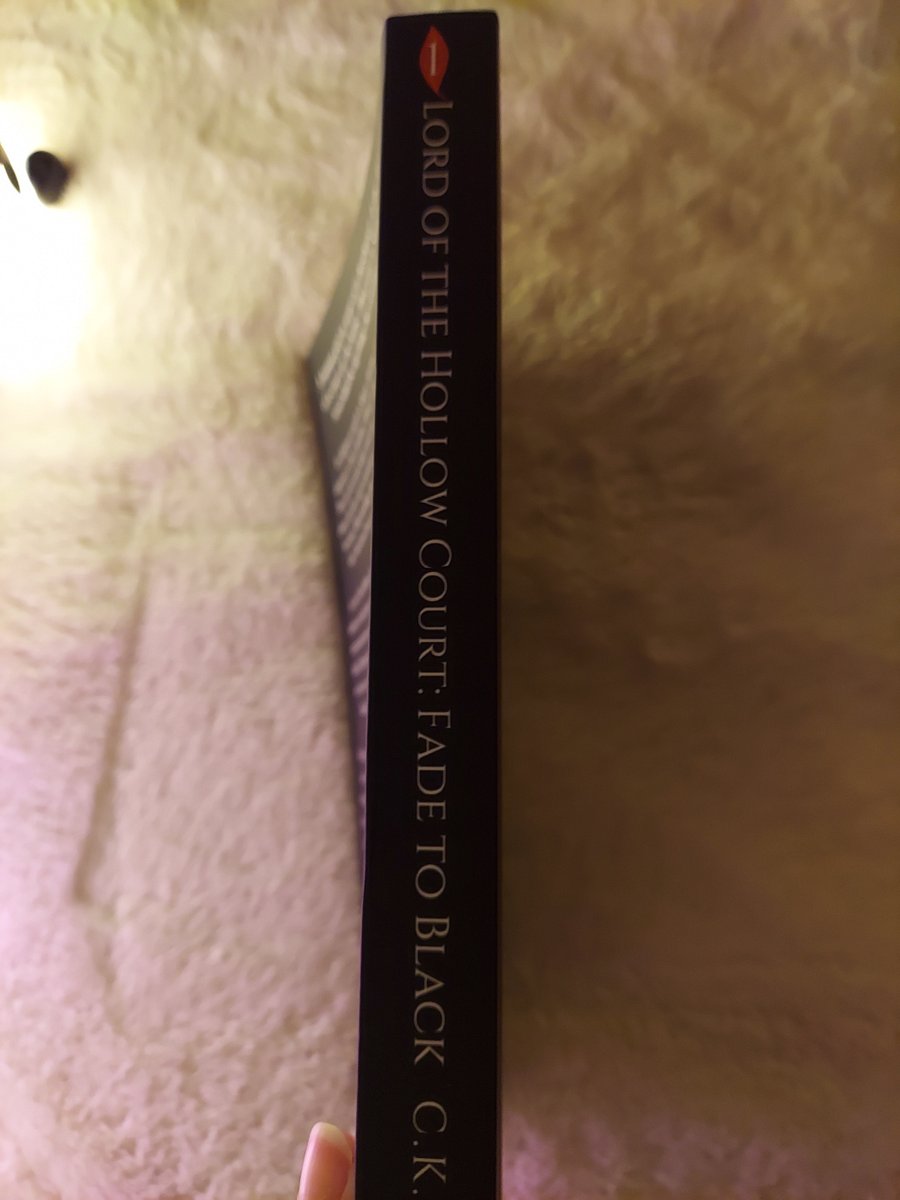 Lord of the Hollow Court: Fade to Black Edition Signed Paperback product image (3)