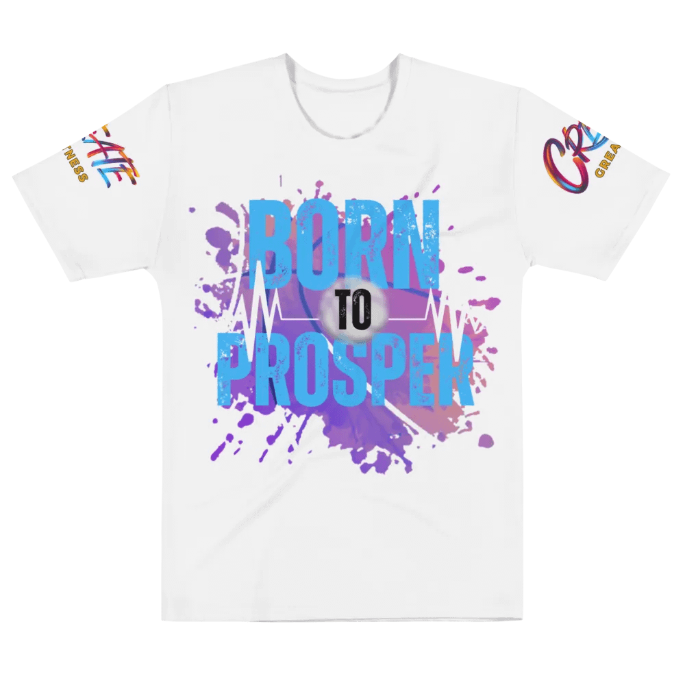 Born to Prosper Dynamic Huge Print T-Shirt product image (8)