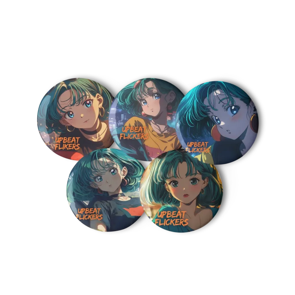 Upbeat Flickers 缶バッジ product image (6)