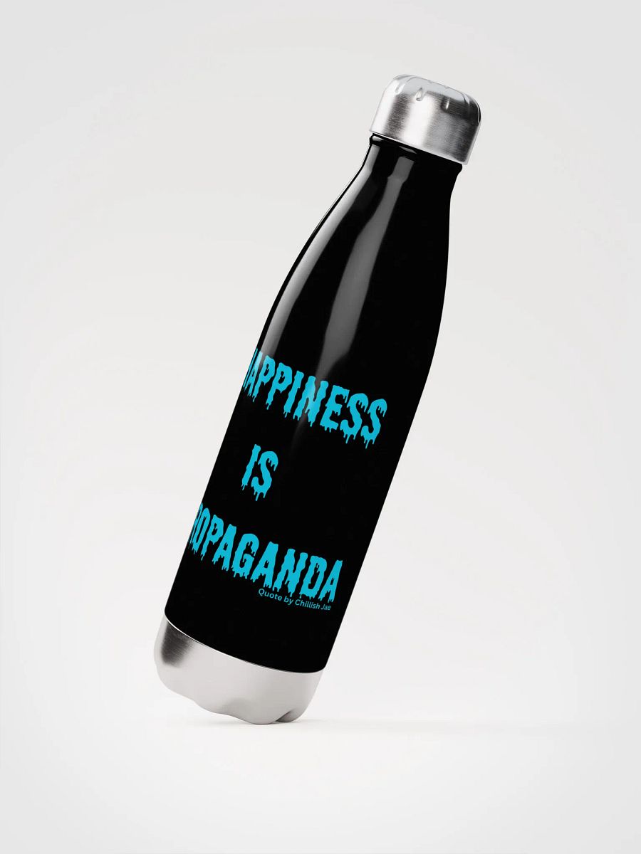 HAPPINESS IS PROPAGANDA Stainless Steel Water Bottle product image (3)