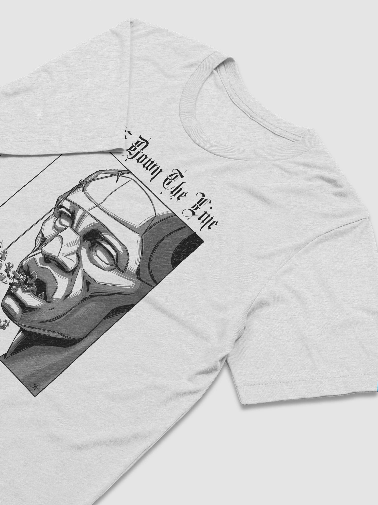 3d6 DTL Big Head on Light Triblend T-Shirt product image (6)