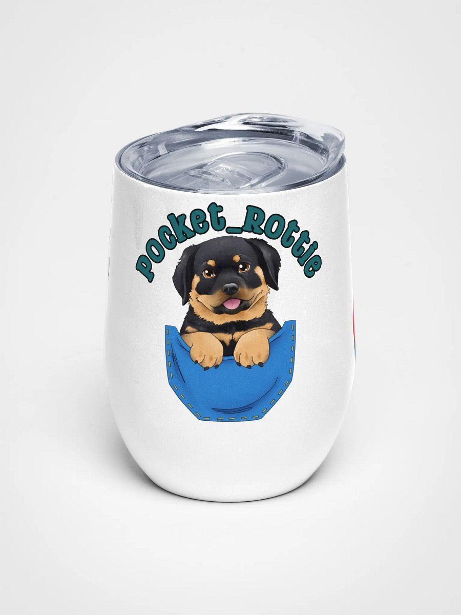 Logo and Emotes by Emma Wine Glass product image (5)