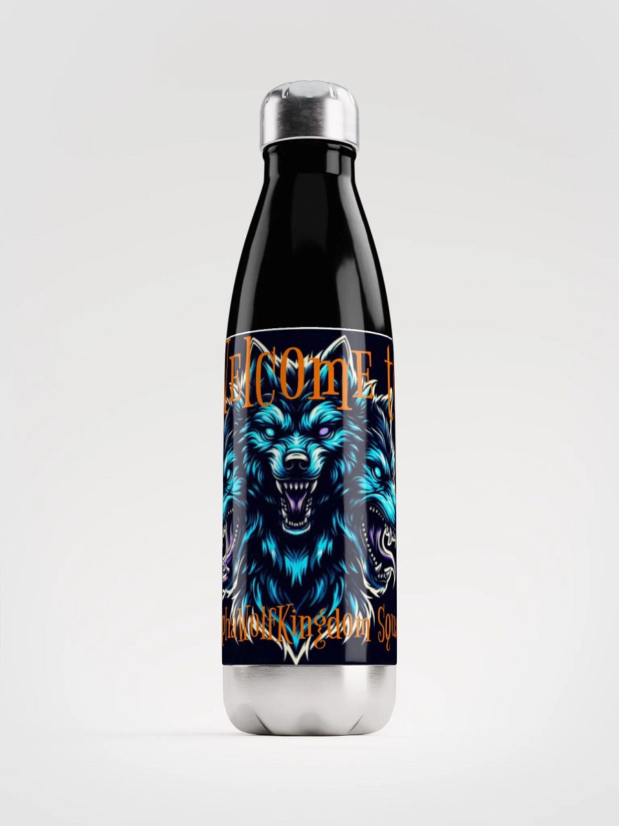 AlphaWolfKingdom Squad Stainless Steel Water Bottle product image (2)