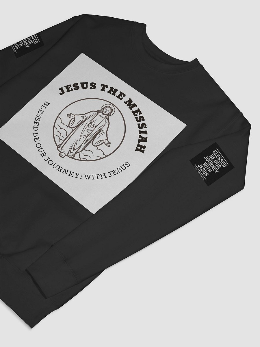 Jesus The Messiah Fleece Crewneck – “Blessed Journey” Prayer Edition product image (7)
