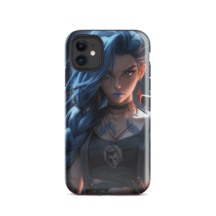 The Blue Steel Warrioress - Realm of Infinite Love iPhone® Tough Case product image (47)