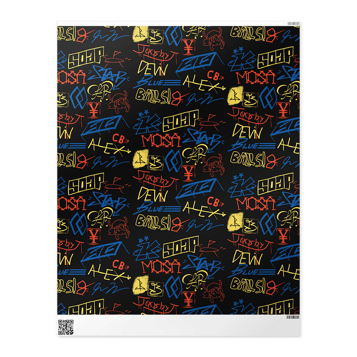 Graffiti Wrapping Paper product image (2)
