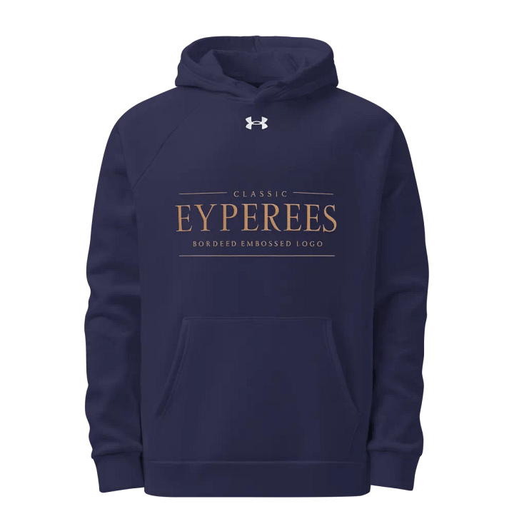 Elegant Embossed Logo Unisex Hoodie product image (1)