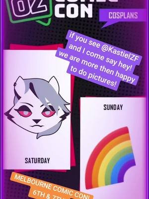 COMIC CON THIS WEEKEND AHHH!!! 
 #Convention #MelbourneOzComicCon #MelbourneComicCon #MelbOzComicCon #MelbComicCon #OzComicCon #ComicCon 