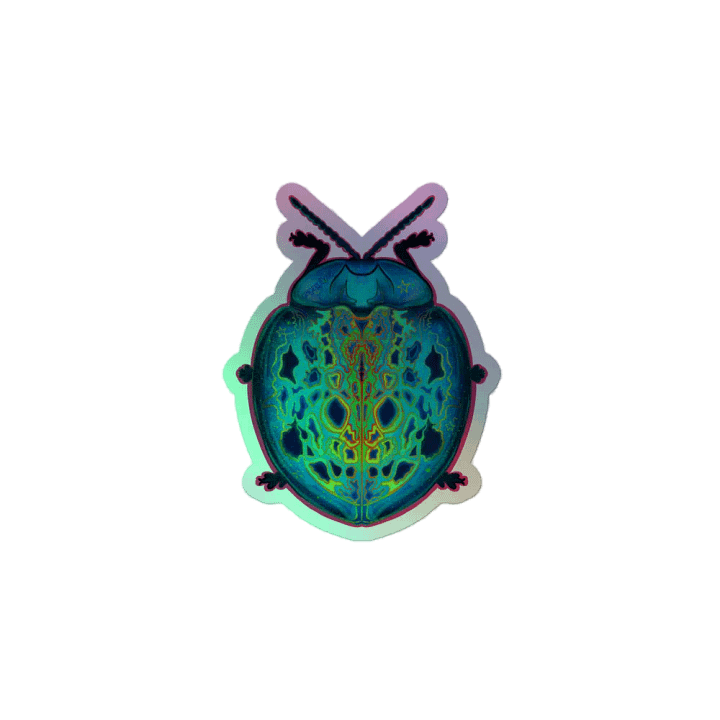jewel beetle sticker product image (2)