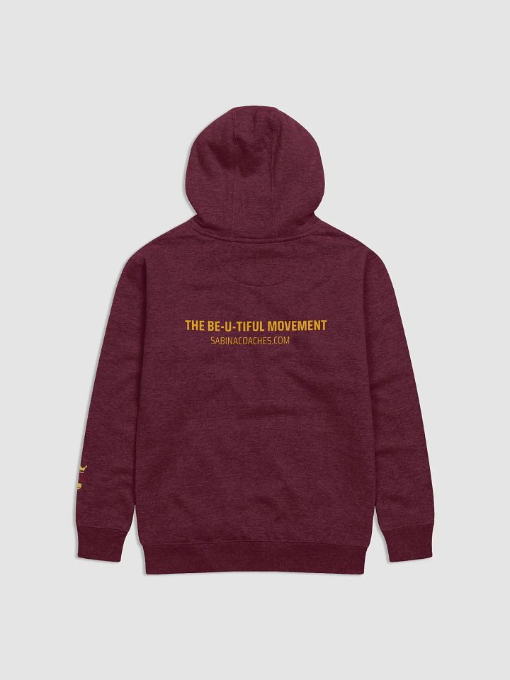 Hoodie Push Yourself_Burgundy_SC_logo product image (2)